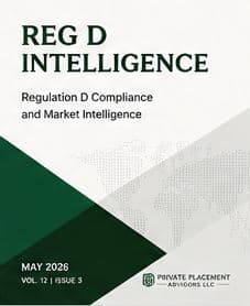 Reg D Intelligence publication cover